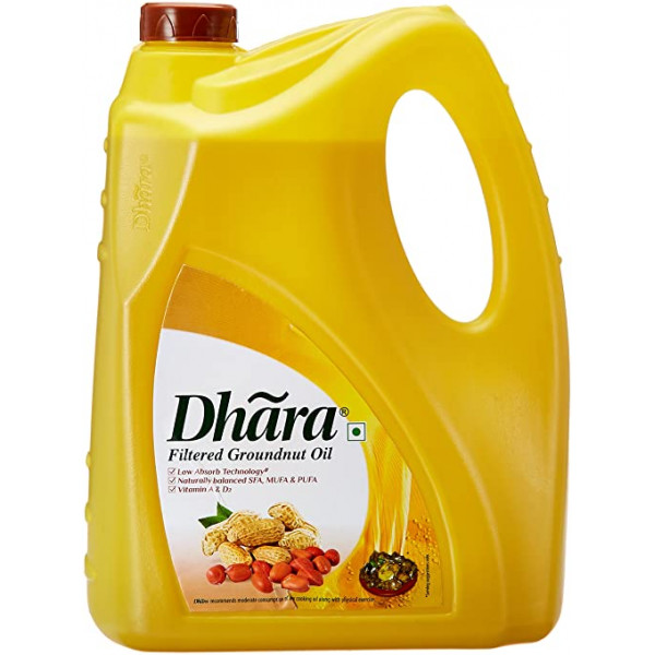 Dhara Groundnut Oil 5Ltr